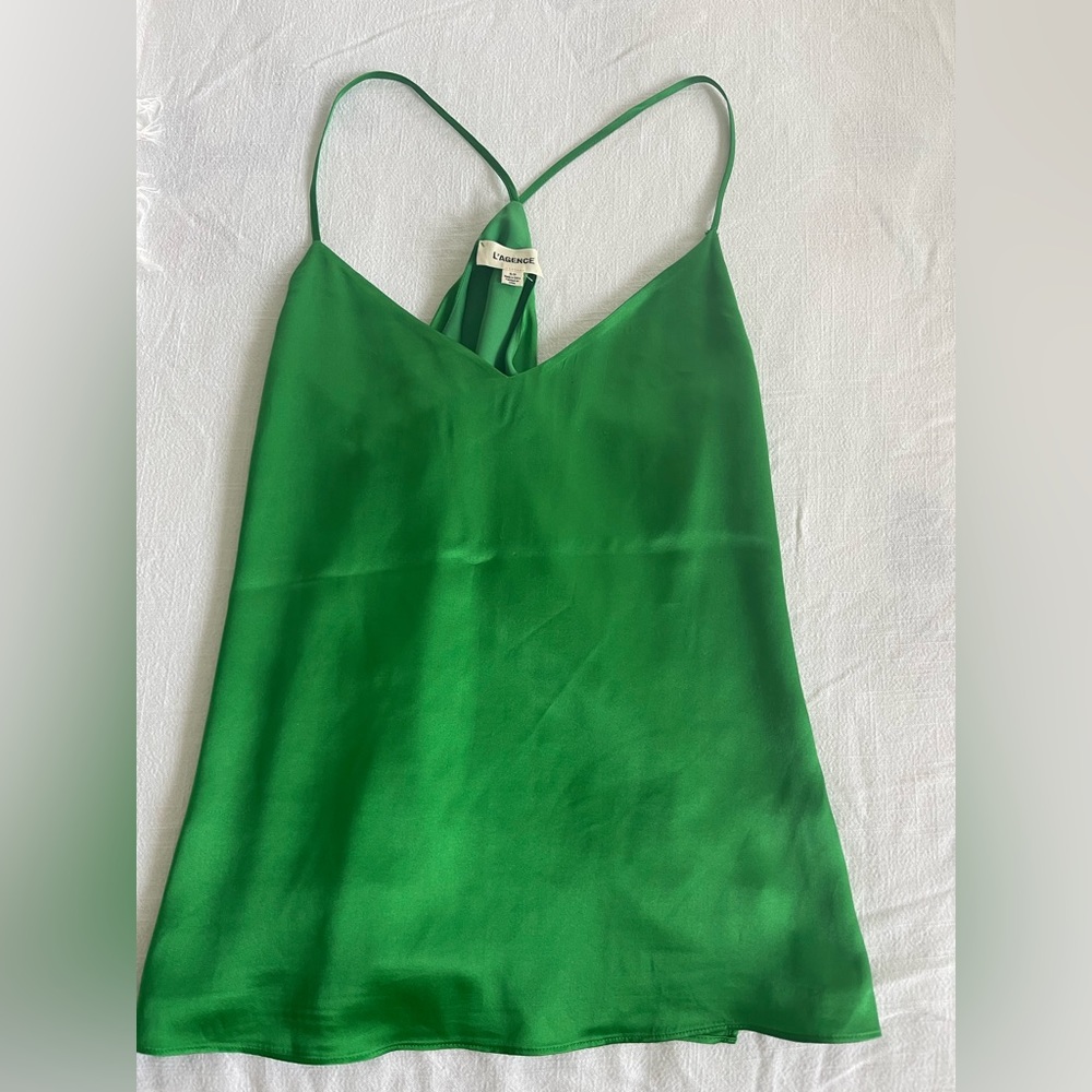 Green L’Agence Small Tank Top